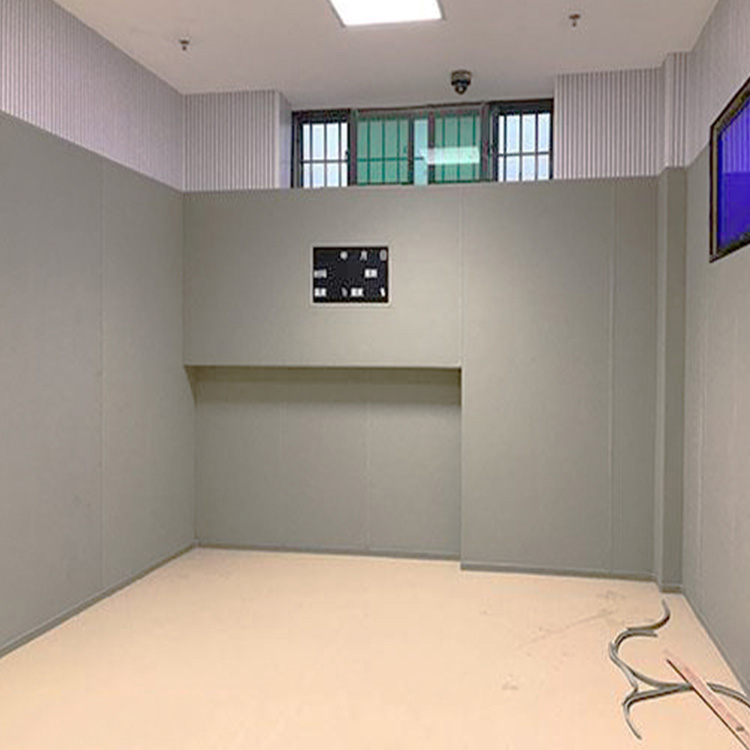 重慶談話室軟包棉防撞桌椅 紀委談話室墻面軟包改造工程